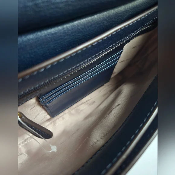 Michael Kors Studio Paisley Natalie Navy Heritage Messenger Bag NWT - Picture 11 of 12